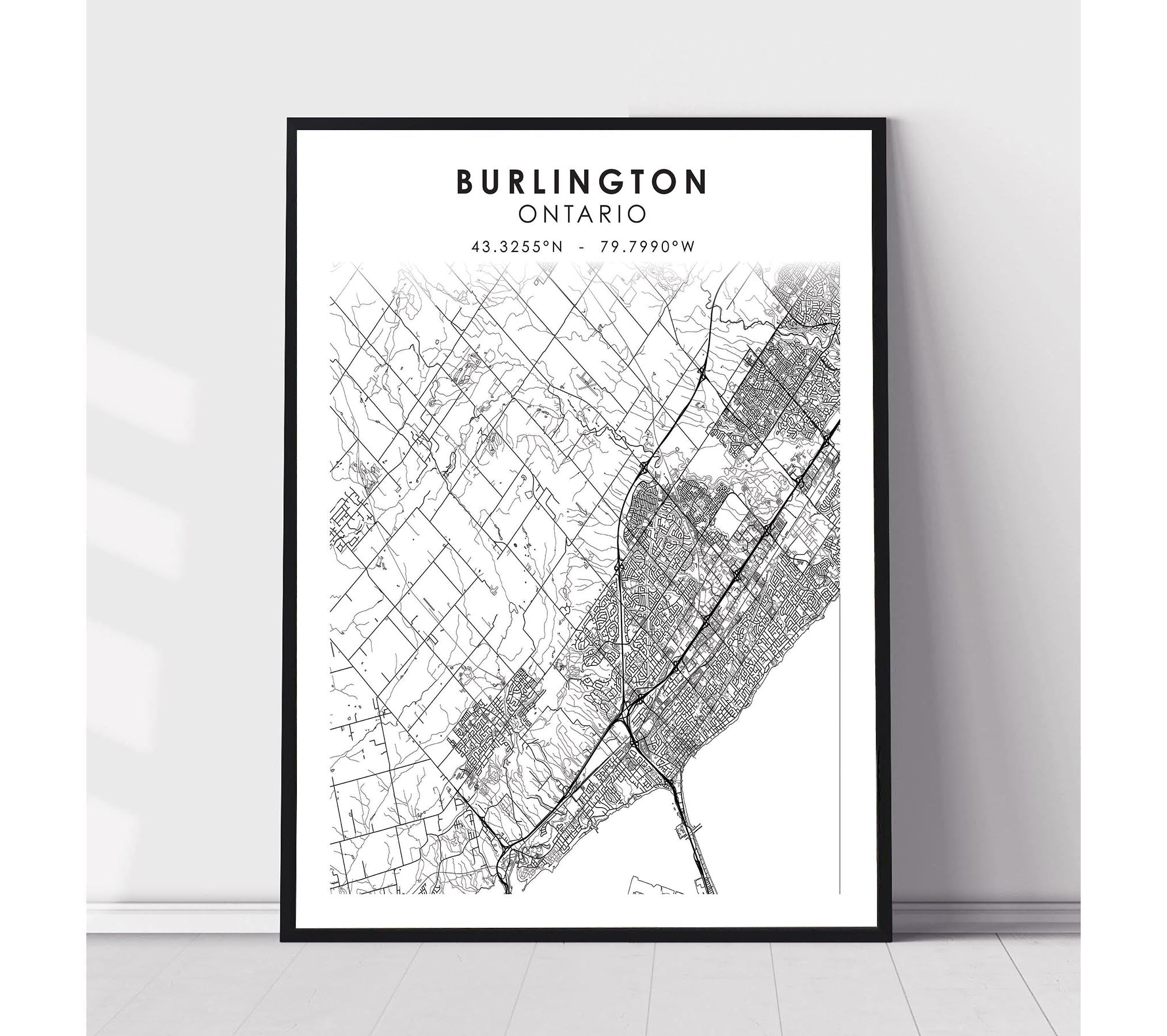 Burlington Ontario Map