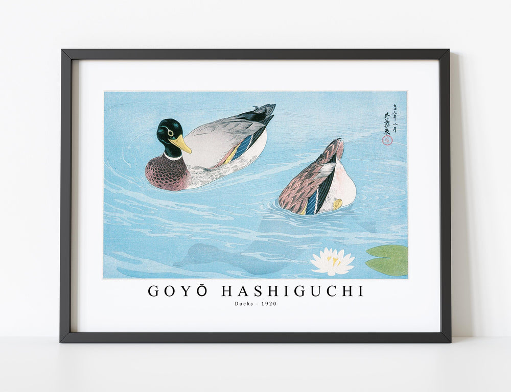 Goyo Hashiguchi - Ducks 1920