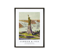 
              Currier & Ives - The Great Bartholdi Statue Liberty Enlightening the World
            