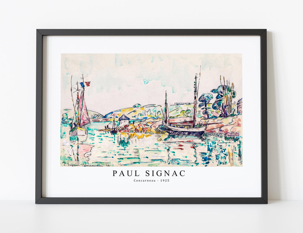 Paul Signac - Concarneau (1925)