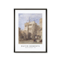 David roberts - Bargate, Southampton-1828