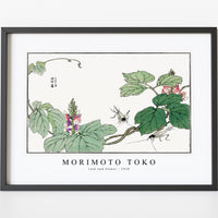 Morimoto Toko - Leaf and flower illustration from Churui Gafu (1910)