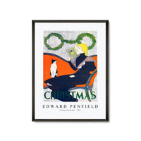 Edward Penfield - Vintage Christmas 1894