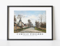 
              Camille Pissarro - Versailles road, Louveciennes 1870
            