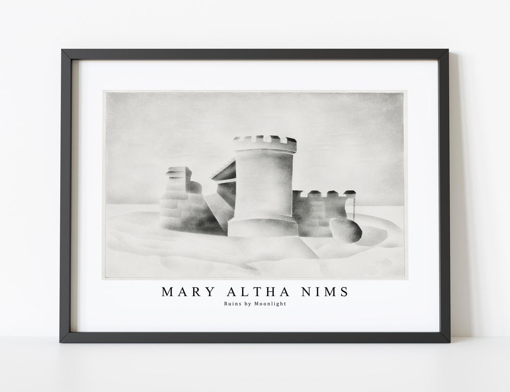 Mary Altha Nims - Ruins by Moonlight