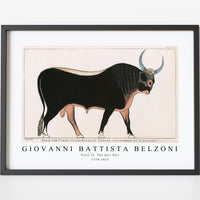 Giovanni Battista Belzoni - Plate 15  The Apis Bull 1778-1823