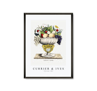 
              Currier & Ives - Fruit vase-1847
            