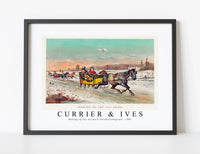 
              Currier & Ives - Waking up the old mare Chromolithograph-1881
            