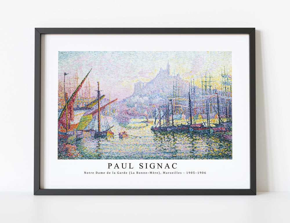 Paul Signac - Notre Dame de la Garde (La Bonne–Mère), Marseilles (ca. 1905–1906)