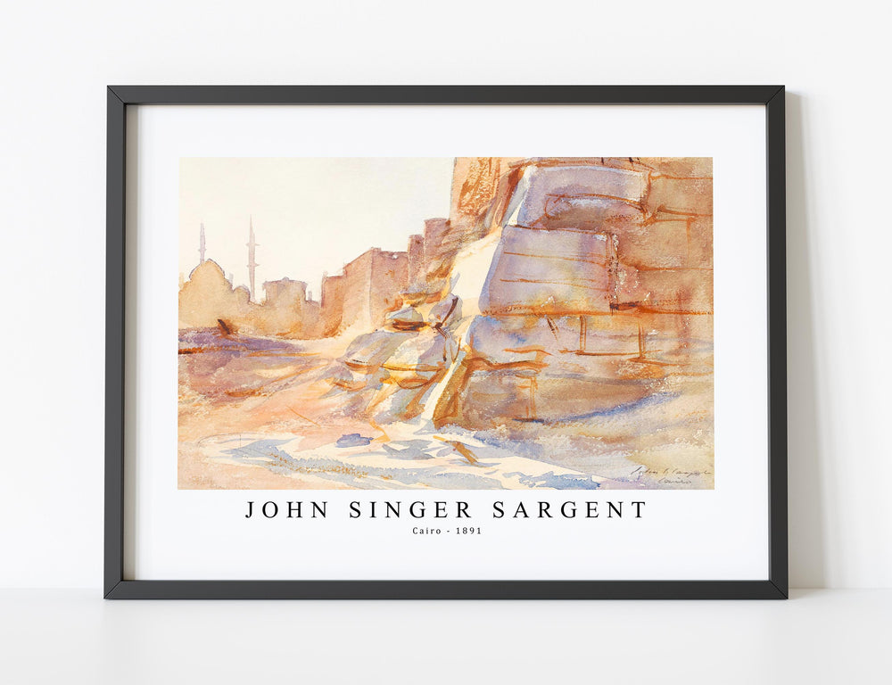 John Singer Sargent - Cairo (ca. 1891)