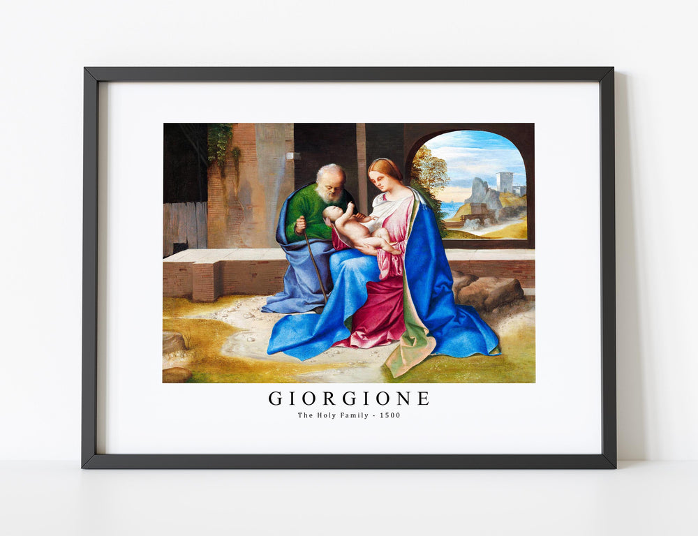 Giorgione - The Holy Family 1500