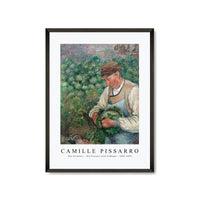 Camille Pissarro - The Gardener - Old Peasant with Cabbage 1883-1895