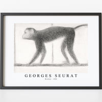 Georges Seurat - Monkey 1884