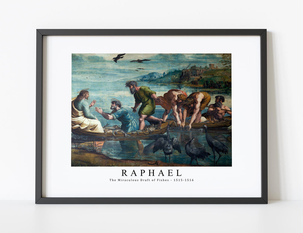 Raphael - The Miraculous Draft of Fishes 1515-1516