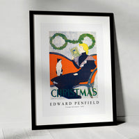 Edward Penfield - Vintage Christmas 1894