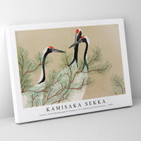 Kamisaka Sekka - Cranes from Momoyogusa–Flowers of a Hundred Generations (1909)