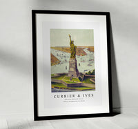 
              Currier & Ives - The Great Bartholdi Statue Liberty Enlightening the World
            