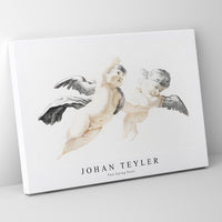 Johan teyler - Two flying Putti