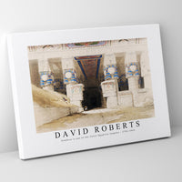 David roberts - Dendera is one of the latest Egyptian temples-1796-1864