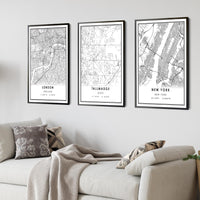 
              Tallmadge, Ohio Modern Map Print 
            