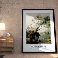 David Roberts - The holy tree of Metereah-1796-1864