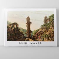 Luigi Mayer - Ancient Aqueduct in Samos from Views in the Ottoman Dominions, in Europe, in Asia, and some of the Mediterranean islands (1810)