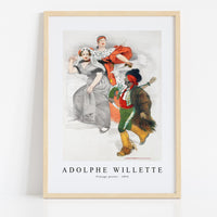 Adolphe Willette - Vintage poster 1894