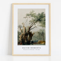 David Roberts - The holy tree of Metereah-1796-1864