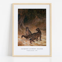 Jacques Laurent Agasse - Clouded Leopards (ca. 1825)