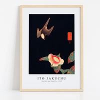 Ito Jakuchu - Swallow and Camellia (ca. 1900)