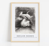 
              Odilon Redon - The Impotent Wing Did Not Lift the Animal Into That Black Space 1883
            